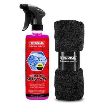 Henkseal® Ceramic Spray Wax for Cars Hydrophobic with UV Protection Long Lasting Shiny - Hangzhou Gutite Technology Co., Ltd. - China