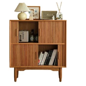 Fashionable Book Shelves Solid Wood Bookcases Cabinet - Qingdao Semate Furniture Co., Ltd - China