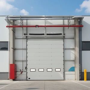 Electric Metal Sliding up Sectional Door for Loading Docks or Warehouse - Suzhou Dinter Automation Co., Ltd. - China