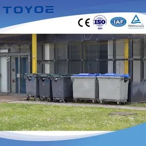 High-Quality Portable Outdoor Plastic Products Stainless Steel Dustbin Trash Can for The Storage of Domestic and Industrial Waste - Zhangjiagang Fenghui Logistics Equipment Co., Ltd. - China