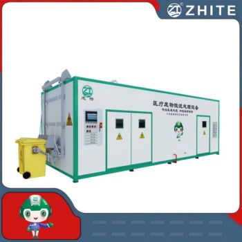 3t/D Hospital Hazardous Medical Waste Microwave Disinfection Treatment Equipment - Weifang Zhite Environmental Protection Technology Co., Ltd. - China