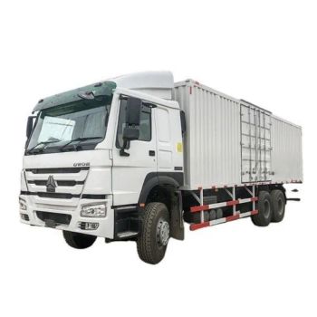 High Quality Used Sinotruk HOWO 8X4 371 375HP 30 40t Container Van Truck Cargo Tru - Jining Wanshuntong Auto Trading Co., Ltd. - China