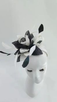 Sinamay Fascinator Hair Accessories Feather Headband for Women Wedding Party Headwear Women Church Hats - 5.0/5 - China