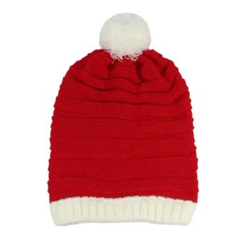 2025 Style Childrens Christmas Hat Light-up Sweater Knitted Santa Christmas Gift Kids Adult Xmas Christmas Hats - Guangzhou C.S.X Electronic Technology Co., Ltd - China