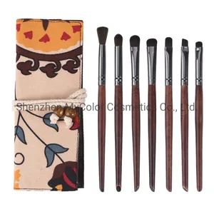 OEM 7PCS Eyeshadow Make up Brushes High Quality Eyes Makeup Brush Set with Makeup Pouch - Shenzhen MyColor Cosmetics Co., Ltd. - China