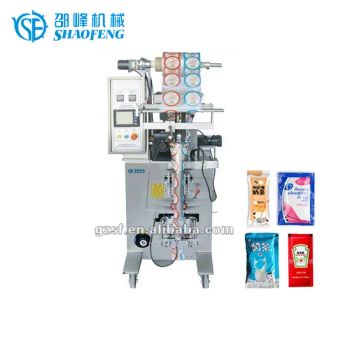 Automatic Vertical Linked Bag 3 Sides Seals Sachet Pouch Filling Packing Machine Ketchup Sauce Mayonnaise Multi-Function Packaging Machines - Qingyuan Shaofeng intelligent Technology Co., Ltd - China