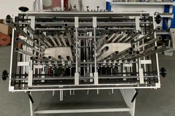 China High Quality Double Workshop Kfc/Mcdonald's Box Cold Glue Carton Erecting Machine Food Paper Box Making Forming Machine - WENZHOU KEDE MACHINERY TECHNOLOGY CO., LTD. - China
