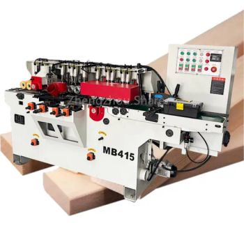 Four-Sided Wood Planer Moulder Planers Thicknesser Origin China Trademark SHARE Model NO. SR-SMB Certification CE Motor Power 25.55kw - Henan Share M&E Equipment Co., Ltd - China