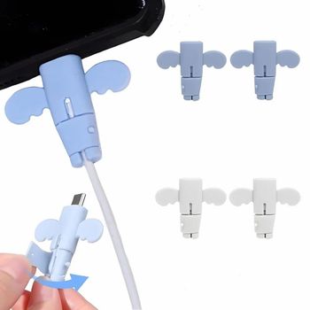 Butterfly Cable Protector  Charging Cables Universal Size USB Data Cable  Wire Protector - Izzi Shoppers - India