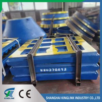 High Manganese Jaw Plates for International Brand Jaw Crushers C80 C96 C100 C106 C110 C116 C120 C125 - Shanghai Kinglink Industry Co., Ltd. - China