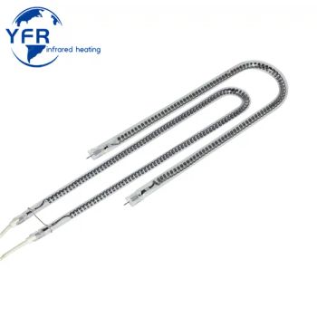 Medium Wave IR Radiant Halogen Lamps Quartz Heating Tube Infrared Heater Elements - Huaian Yinfrared Heating Tech Co., Ltd. - China