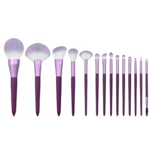 14PCS Makeup Brushes Set Professional Plastic Handle Soft Synthetic Hair Powder Foundation Eyeshadow Make up Brushes Cosmetics - Shenzhen MyColor Cosmetics Co., Ltd. - China