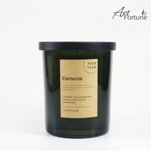 Custom Candle Holder for Candle Making in Bulk Size Small Color Green MOQ 1000set Style Fashion Shape Cylinder HS Code - Qingdao Art Fortune Imp/Exp Co., Ltd. - China