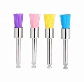 Nylon Bowl Flat Type Dental Teeth Polishing Brushes - Anqing Topeak Medical Co., Ltd. - China