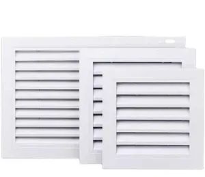 Industrial Grade Durable Wall Air Exhaust Aluminum Thick Blades Louver for Ventilation - GFI HVAC LIMITED - China