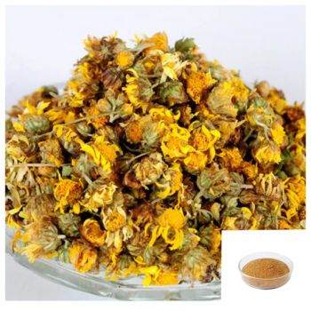 Pharmaceutic Use Chrysanthemum Extract Chamomile Powder Herbal Extract Medicine and Cosmetics Use - Jiangxi Baicao Pharmaceutical Co., Ltd. - China
