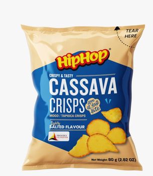 Cassava Chips Flavor Salted, Chili - Globus Food Industries SMC ltd - Uganda