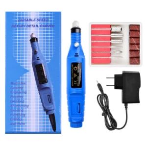 Professional 30000rpm Portable Rechargeable Electric Nail Drill Polisher - Changsha Fusheng Electronic Technology Co., Ltd. - China