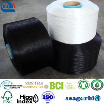 High Filament Thread POY Cotton with Cooper Filament Filament Yarn 80/20 Core Lycra Pet Brush Filament Pet Monofilament Polyster (Oeko-tex100/GRS/Biodegradable) - Xuzhou Seagor Import and Export Co., Ltd. - China