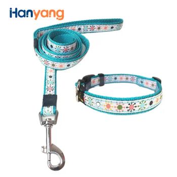 Hanyang Wholesale Personalized Custom Pet Products Print Logo Dog Collars Leashes - Dongguan Hanyang Pet Products Co., Ltd. - China