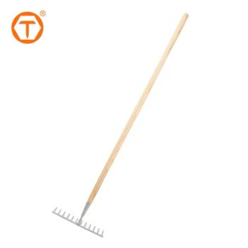 129cm Heavy Duty Bow Rakes 12 Teeth Stainless Steel Garden Rake for Loosening Soil Leveling Mulch Gathering Leaf - Hebei Sinotools Industrial Co., Ltd. - China
