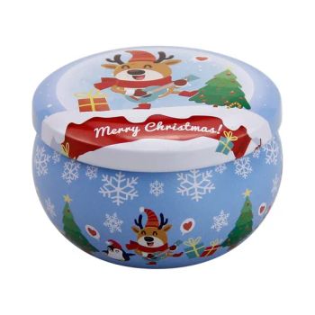 Custom Tinplate Cylindrical 63x42mm Retro Metal Can 2.2oz Offset Print MOQ100 15D - Hefei Wisdom Technology LLC. - China