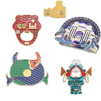 Custom Glitter Metal Fridge Magnets Promotional Refrigerator Magnets - Yiwu Dely Import&Export Co., Ltd - China