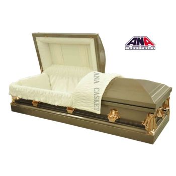 Ana Chinese Manufacturer Funeral Supplies Metal 20 Gauge Steel Casket for Sale - Wuxi ANA Industries Co., Ltd. - China