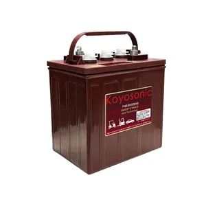 6V 225ah T105 Golf Car Battery Flooded Deep Cycle Battery Quality Good Origin China Model NO. T105A Electrolyte Acid HS Code - Koyosonic Power Co., Ltd. - China