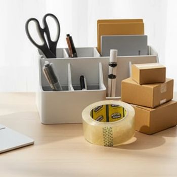 BOPP Carton Sealing Tape Suppliers Acrylic Adhesive Jumbo Roll Custom Printed Logo Packing BOPP Film Tape - Zhejiang Baiyi Adhesive Products Co., Ltd. - China