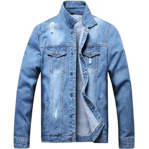 Stylish Autumn Men's Denim Jacket for Casual Wear Gender Men Model NO. TGC003 Season Spring / Autumn Feature Anti-Static, Anti-UV, Breathable, Windproof - Huizhou Chaoli Gravity Technology Co., Ltd. - China