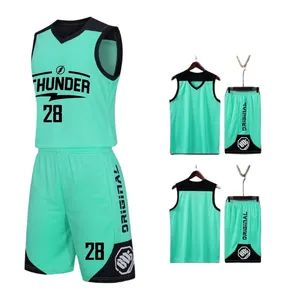 Custom Basketball Wear Sports Uniform Men Sets Sublimation Practice Jersey Basketball Uniforms - YC Clothing Co., Ltd. - China