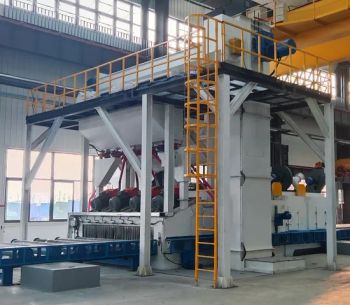 Steel Plate H Beam Surface Cleaning Shot Blasting Machine Sandblasting Equipment Abrator - Jinan Wantong Foundry Engineering Equipment Co., Ltd. - China