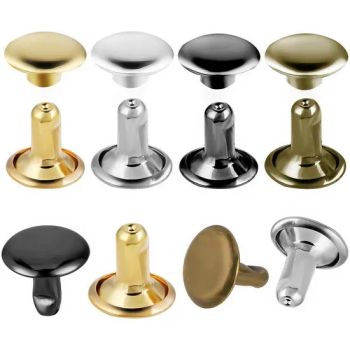 Durable Double Cap Leather Rivets Suitable for DIY Clothes, Shoes, Bags - SHUIFU HANYANG MACHINERY TECHNOLOGY CO., LTD - China