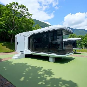 Modular Prefabricated Buildings Hotel Pod Space Capsule Mild Steel Capsule Pod Hotel - Shandong Xingxing Xingsu Import and Export Co., Ltd. - China