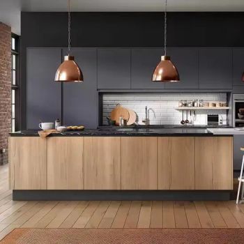 Modern Multifunctional Solid Wood Custom Kitchen Cabinet Kitchen Furniture Set Kids' Cabinets Kitchen Islands - Yimu Housing Co., Ltd. - China
