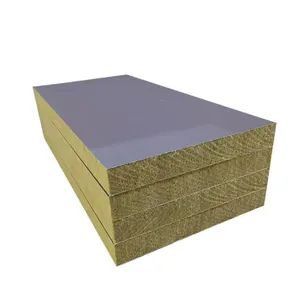 Eco-Friendly Rock Wool Insulation Sheets for Exterior Walls Roof Fire Resistant - Tianjin Tiantai Formwork & Scaffolding Co., Ltd. - China