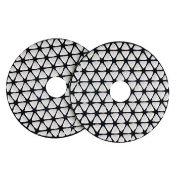 Resin Bond Diamond Polishing Pad 5Inch 125mm GradeA 4Grain 2.7mm Universal Stone 15D HighGloss Singoon - Jiangxi Xinguang Diamond Tools Co., Ltd. - China