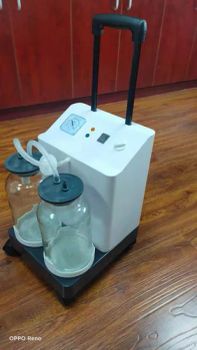 Medical Aspirator Portable Sputum Eliminate Suction Machine Price with Two Bottles - Shijiazhuang Yide Medical Device Manufacturing Co., Ltd. - China