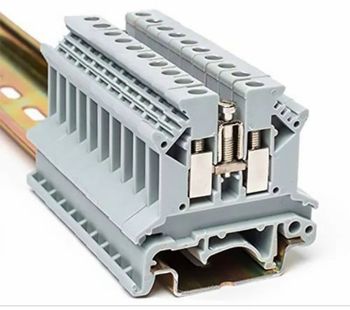 Terminal Block Color white Type Barrier Strips Country of Origin Made in - Salvi Corporation - India