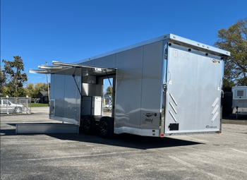Enclosed Trailers / Enclosed ATC Car Trailer 2026 24ft. Aluminum ROM 550 w/Large Escape Door & LifeTrac 5758 - senesie mfg llc - United States