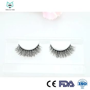Mt Lashes China Wholesale Full Strip Wool Curl 3D Faux Mink False Eyelashes - Qingdao Miracle Time International Trading Co., Ltd - China