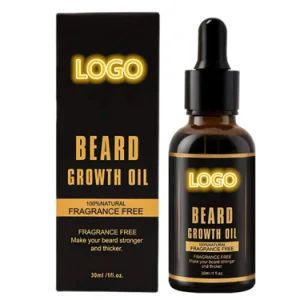 Custom 100 Natural Organic Private Label Beard Growth Oil for Men - Guangzhou Mebamy Cosmetics Co., Ltd. - China