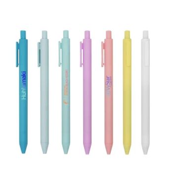 Macaron Candy Color Ball Point Pens Bulk Cheap Plastic Advertising Ballpoint Pens - Xiamen Le Young Imp. & Exp. Co., Ltd - China