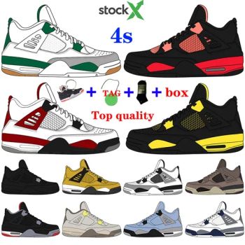 Basketball Mens Sport Shoes Black Cat 4 Purple Sapphire Red White Cement Sail Tour Yellow Shoes4s Trainers Outdoor Sneakers - Shenzhen Yongxinghui Trading Co., Ltd - China