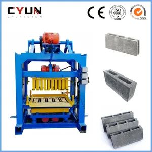 Used Qt4-40 Concrete Block Making Machine Cinder Brick Making Machinery - Linyi Chuangyun International Trading Co., Ltd - China