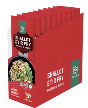 Gluten Free Vegan Shallot Stir Fry Noodles (Noodles and Sauce kit) - GloryLand Food USA - United States