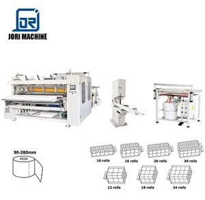 Low Cost Toilet Tissue Paper Roll Making Machinery on Sale Condition New Trademark JORI Model NO. 2000B Control Automatic - Dalian Jori Co., Ltd. - China