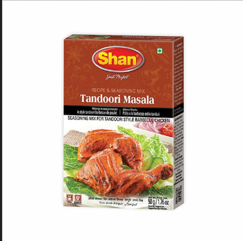 WHOLESALE SHAN TANDOORI MASALA SEASONING MIX 50G - Currys PLC - United Kingdom
