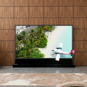 Portable Motorized Floor Rising Screen for High Definition Viewing - Nanjing Windon Projection Screen Co., Ltd. - China